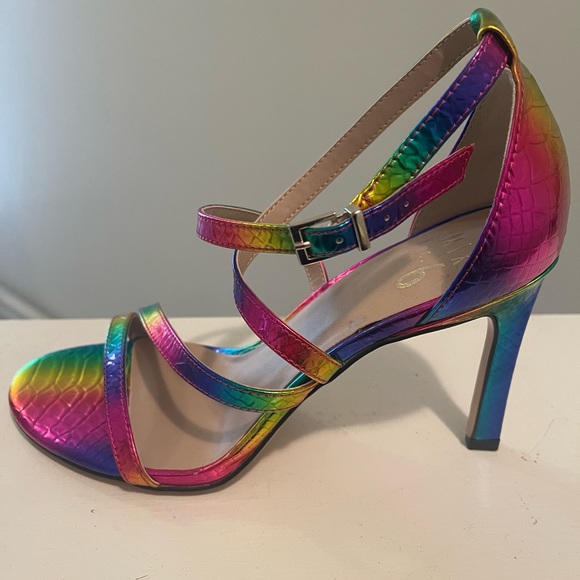 MIX NO. 6 MULTICOLOR HEELS - Picture 2 of 3